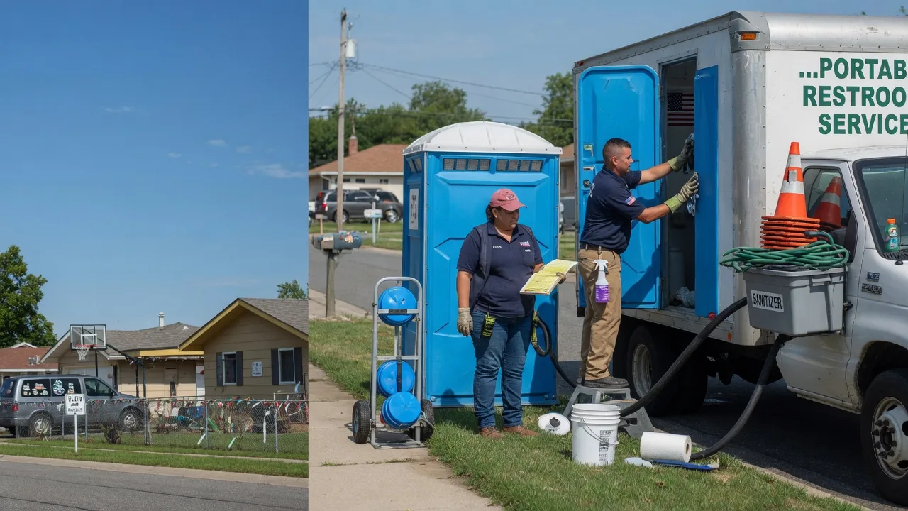 Portable Toilet Rental in Carlyle, IL near me
